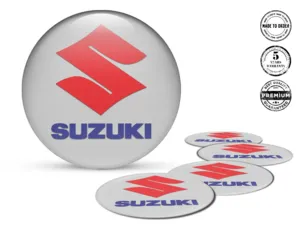 Suzuki Emblema Cupola Logo Adesivi Cerchio Alta Qualità